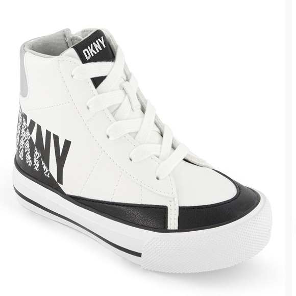 DKNY Little girls Hannah Leena High Top Sneaker NWT